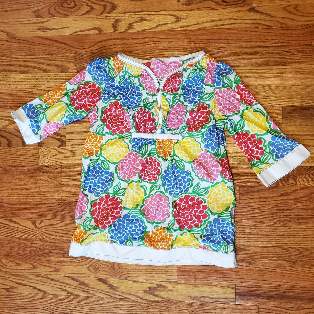 Lily Pulitzer tunic small multicolor floral